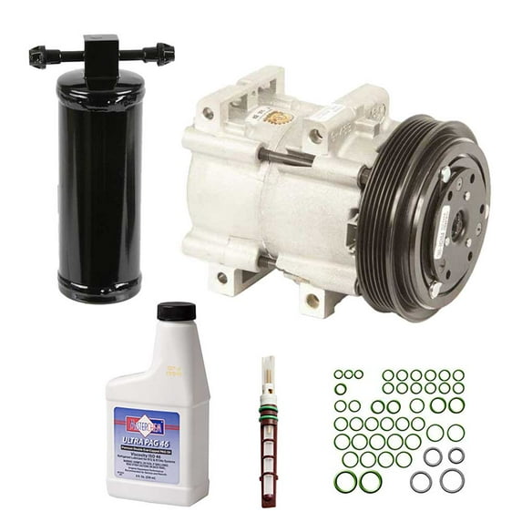 For Ford Ranger 2.3L 1995 OEM AC Compressor w/ A/C Repair Kit - BuyAutoParts