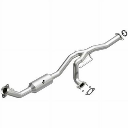 MagnaFlow California Converter 5551676 Direct Fit California Catalytic Converter; 2 in. Tubing; Body L-11.375 in.; Overall L-51.75 in.; Stainless Steel;