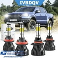 thumbnail image 1 of For Ford Ranger 2019-2020 LED Headlight High/Low Beam Bulbs, 1 of 11