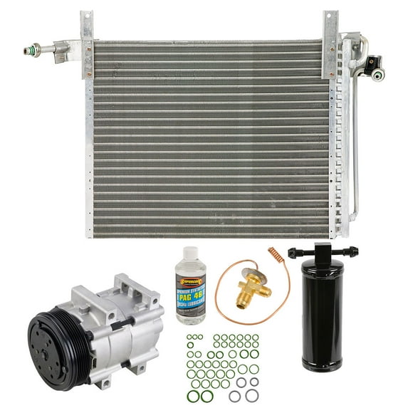 For Ford Ranger 3.0L 1992 A/C Kit w/ AC Compressor Condenser & Drier - BuyAutoParts