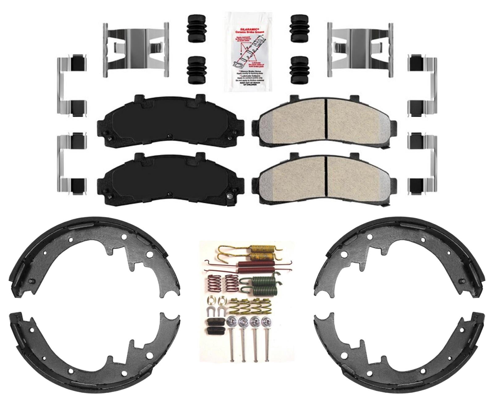 For Ford Ranger 4x4 4 Wheel Drive 1998-2002 Disc Brake Pads 10' Rear ...