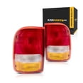 thumbnail image 1 of For Ford Ranger Tail Light Assembly Unit 1993 94 95 96 1997 Pair Driver and Passenger Side DOT Certified For FO2800110, 1 of 8