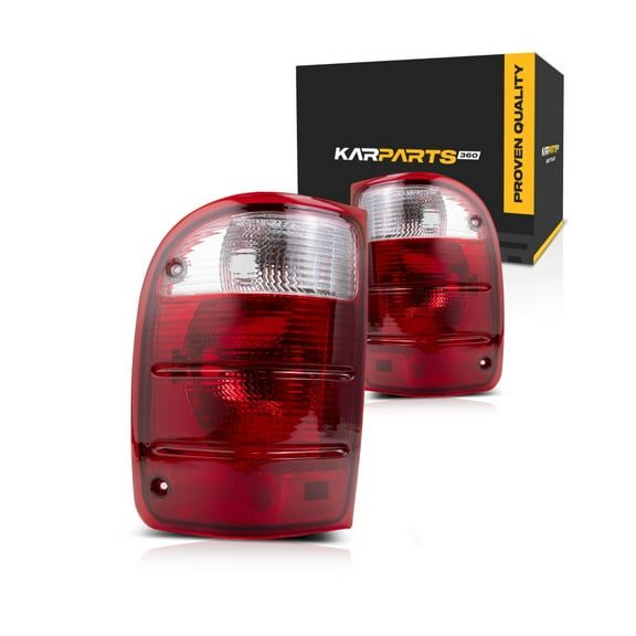 For Ford Ranger Tail Light Unit 2001 02 03 04 2005 Driver and Passenger Side Pair FO2800156 | 1L5Z-13405 BA
