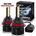 thumbnail image 1 of For Ford Taurus 1992-2004 2005 2006 2007 LED Headlight Bulbs 9007 HB5 High and Low Beam 2pack, 1 of 11