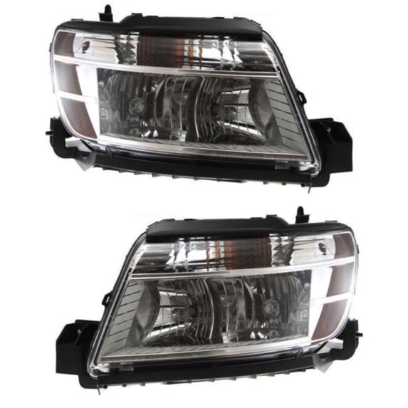 For Ford Taurus 2008 2009 Headlight Driver and Passenger Side | Pair | Replacement For FO2502238, FO2503238 | 8G1Z13008F, 8G1Z13008E