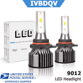 thumbnail image 1 of For Ford Taurus 2013-2018 LED Headlights 9012/HIR2 High Low Beam Bulbs Kit 2Pcs 6000K Bright White, 1 of 12