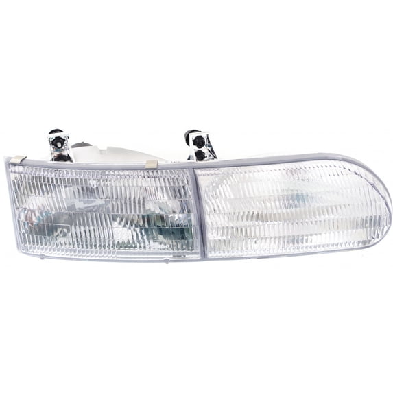 For Ford Taurus Headlight 1992 Passenger Side FO2503111 L/GL; Includes parkLamp | F2DZ-13008A