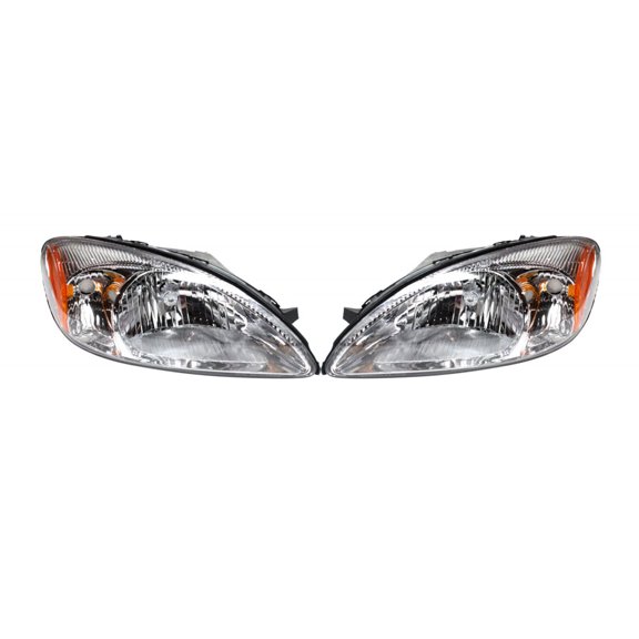For Ford Taurus Headlight Assembly 2004 2005 2006 Pair Driver and Passenger Side For FO2502169 | 1F1Z 13008 AB