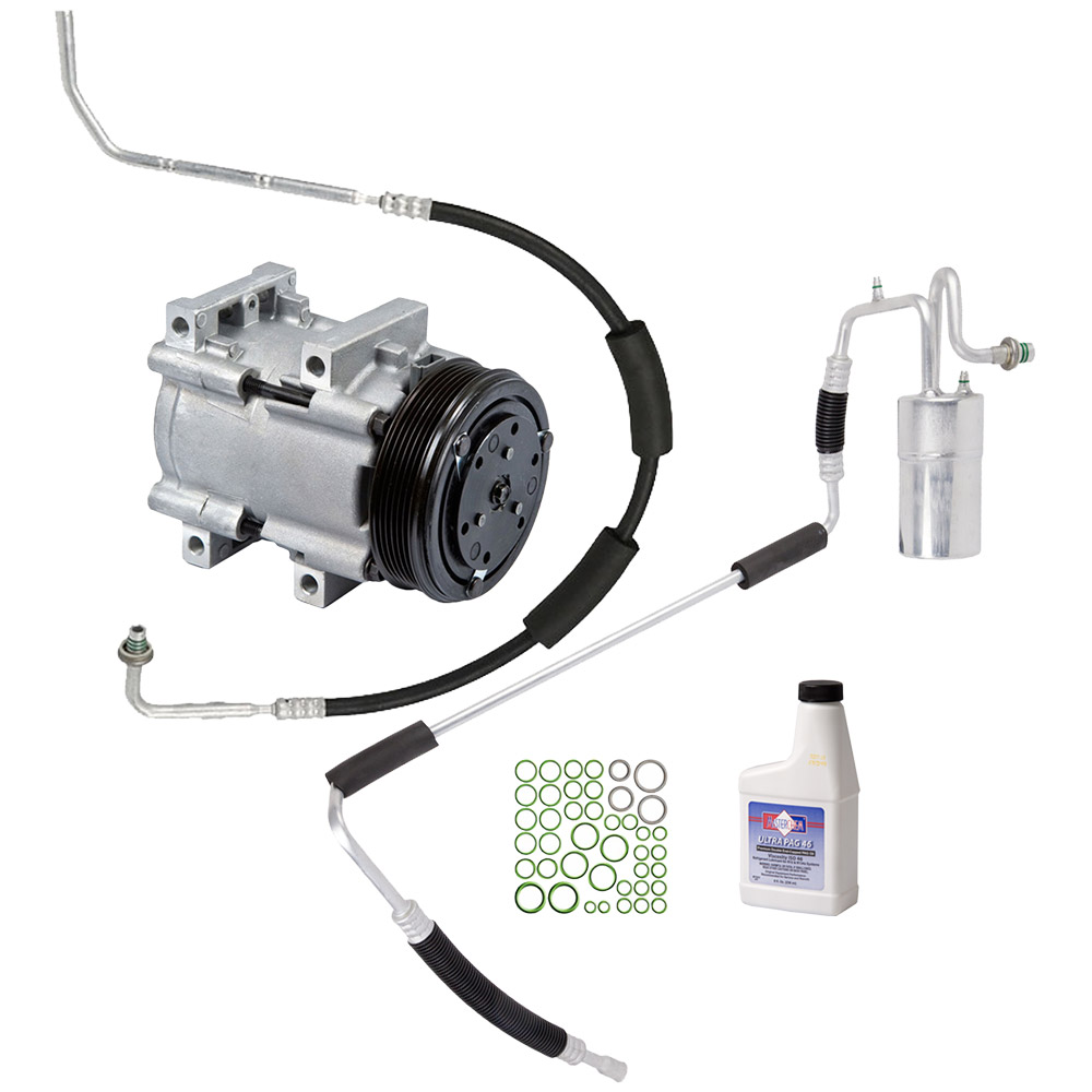 For Ford Taurus & Mercury Sable 1991 1992 AC Compressor w/ A/C Repair ...