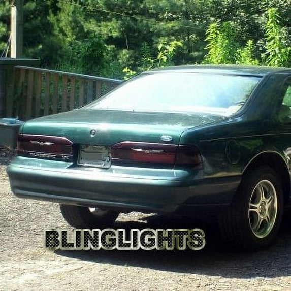 For Ford Thunderbird Tinted Smoked Taillamp Taillights Overlays Film Protection