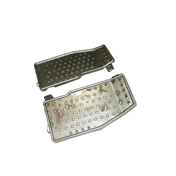 For Ford Tractor 3600 Left & Right Foot Step Plate Set Bare Metal
