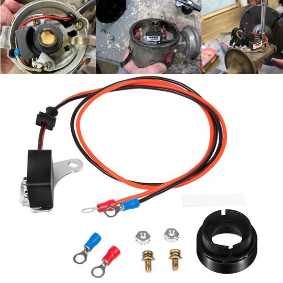 For Ford V8 1281 Ignition Points-to-Electronic Conversion Kit Ignitor new US