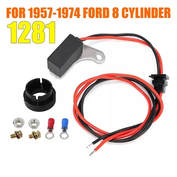 For Ford V8 Pertronix 1281 Ignition Points-to-Electronic Conversion Kit Ignitor