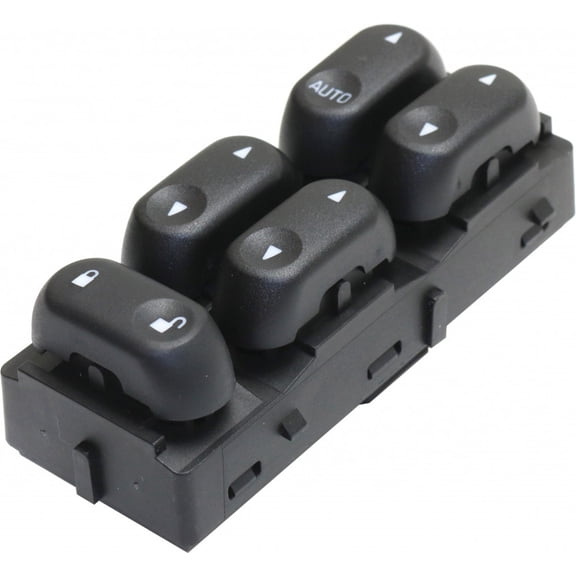 For Ford Windstar Window Switch 2000 01 02 2003 Driver Side | Front | Black | 8; 6 Male Blade Terminals | 1F2Z14529AAA