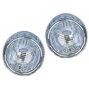 For Freightliner Century Daytime Running Light Unit 1996-2006 Pair Driver and Passenger Side w/ Trim Inner For FL2562100 | A06-21641-000
