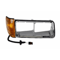 thumbnail image 1 of For Freightliner FLD Signal Lights Assembly 1989-2002 Passenger Side Convertible, 1 of 2
