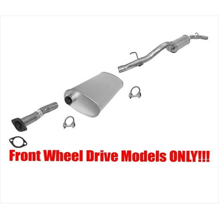For GM 02-05 Venture Front Wheel Drv 120 Inch Wheel Base Exhaust System Muffler