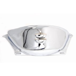 For GM Chevy Flexplate Flywheel Dust Cover Turbo 350 400 700R4 Chrome Steel