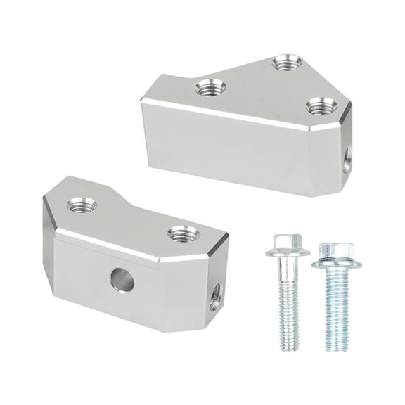 For GM Gen III LS V8 Engine New Knock Sensor & Harnesses Relocation Brackets -US