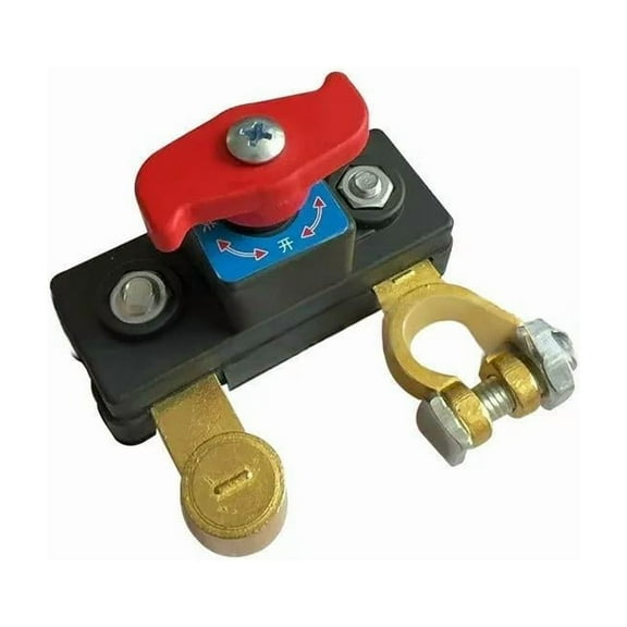 For GM Side Post Battery Master Cut Off Switch Kit Easy Install 12-48V Systems for Car RV Boat