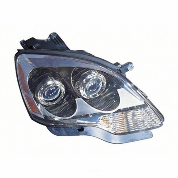 For GMC Acadia 2007 2008 2009 Headlight Assembly Passenger Side | 1st Design | Blue Lens | Replacement For GM2503294 | 25809591, 25826764