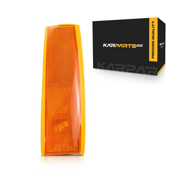 For GMC C/K 2010 Truck 1988-1993/Suburban/Yukon 1992-1993 Side Marker Light Assembly Unit Passenger Side GM2551141