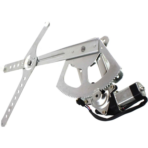For GMC C3500 HD 1999 2000 2001 2002 Passenger Side Power Window Regulator and Motor Assembly | Front | GM1351103 | 22071948