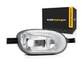 thumbnail image 1 of For GMC Envoy 2002-2009 Side Marker Light Passenger Side | Lens & Housing | Clear Lens | Side of Bumper | Replacement For GM2549101 | 15937714, 1 of 8