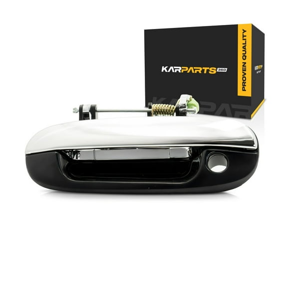 For GMC Envoy 2006 2007 2008 2009 Door Handle Driver Side | Front | Outer | w/ Chrome Trim | 88981048 | GM1310175