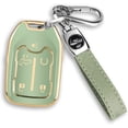 thumbnail image 1 of For GMC Key fob Cover with Keychain Fit for Chevy Silverado and GMC Sierra Terrain Acadia 1500 2500HD 3500HD 5 buttons TPU Key Fob Case Shell, 1 of 6