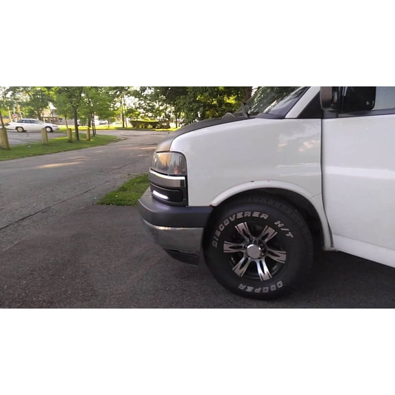 For GMC Savana LED DRL Head Light Strips for All Years