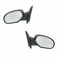 thumbnail image 1 of For GMC Sierra 1500 2007 2008 2009 Door Mirror Driver and Passenger Side | Pair | Manual | Replacement For GM1320332, GM1321332 | 20809976, 20809978, 1 of 4