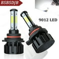 thumbnail image 1 of For GMC Sierra 1500 2014-2015 LED Headlight High/Low Beam Bulbs Cold White, 1 of 12