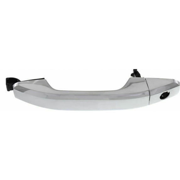 For GMC Sierra 1500 2014-2022 Door Handle Driver Side | Front | Outer | w/ Key Hole | w/ Cover | Chrome | Replacement For GM1310194 | 22923598-PFM