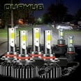 thumbnail image 1 of For GMC Sierra 1500 2500 3500 2003-2006 Combo LED Headlight Hi-Low Fog Light Bulbs Kit, 1 of 12