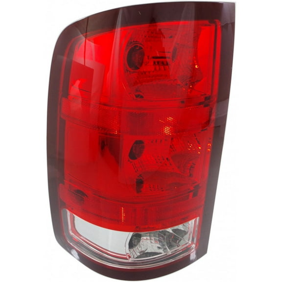 For GMC Sierra 1500 / 2500 SL/SLE/SLT WT Model 2007-2010 1ST Design/Hybrid Tail Light Assembly Driver Side CAPA Certified GM2800208C