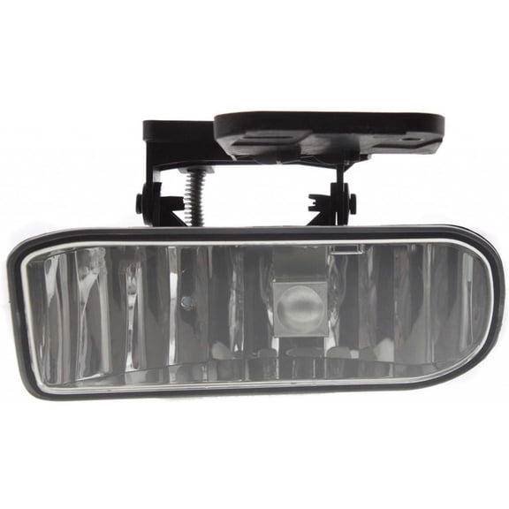 For GMC Sierra 1500 HD Fog Light Assembly 2001 2002 Driver Side w/ Bulbs CAPA Certified Replacement for GM2592110