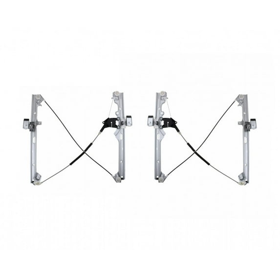 For GMC Sierra 2500 1999-2004 Power Window Regulator Driver and Passenger Side | Pair | GM1350127, GM1351127 | 15037213PFM, 19120847
