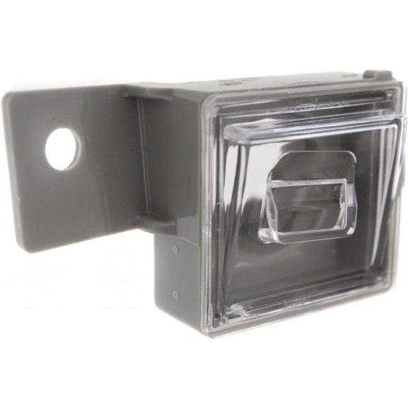 For GMC Sierra 2500/3500 HD License Plate Light 2015 16 17 18 19 2020 Passenger Side | Chrome | CAPA Certified | GM2875101 | 23251665