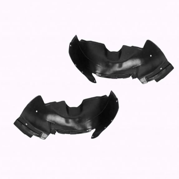 For GMC Sierra 3500 / 2500 HD 2001 02 03 04 05 2006 Fender Liner Driver and Passenger Side | Pair | GM1248165, GM1249165 | 15132711, 15268589
