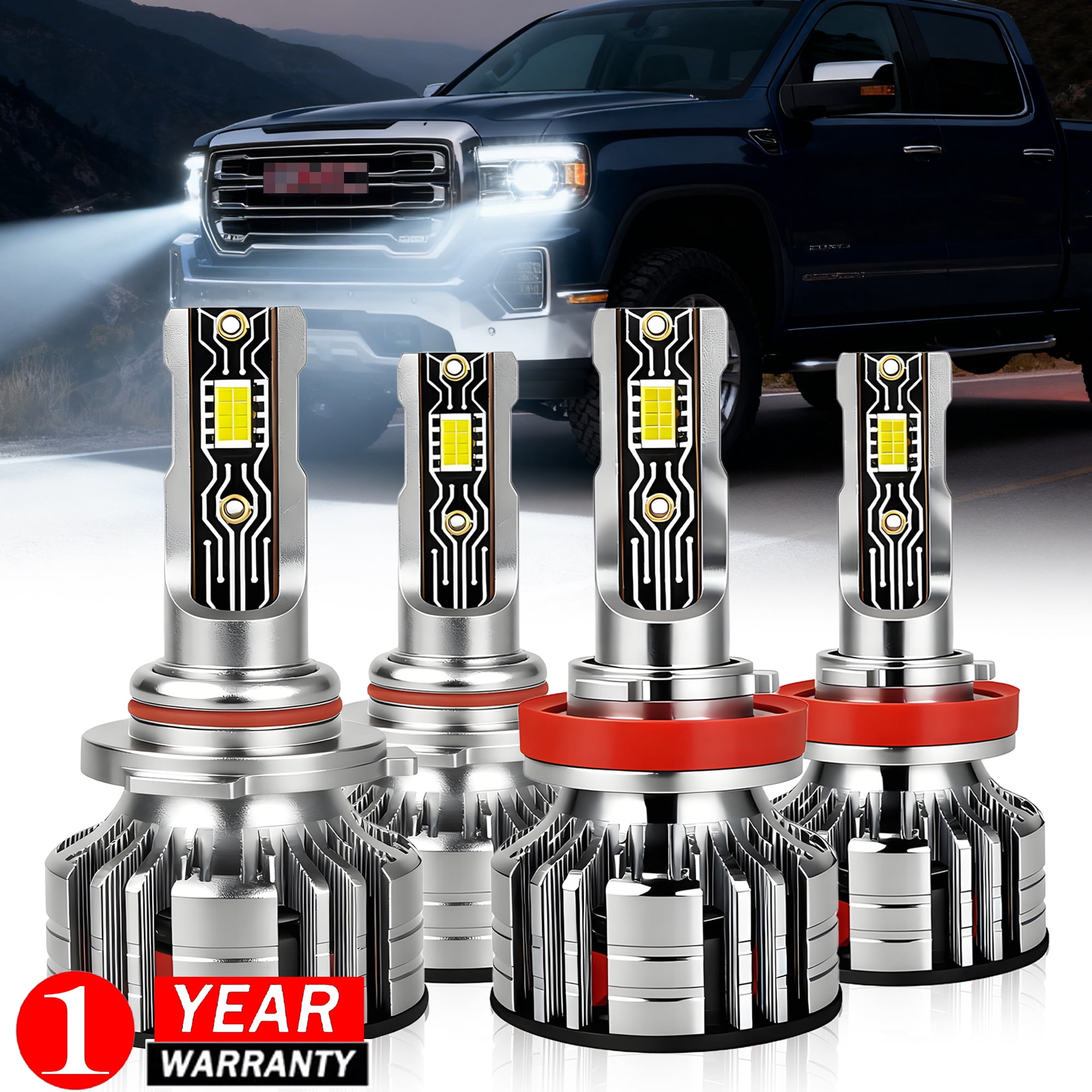 2011 Gmc Sierra Headlight Bulb