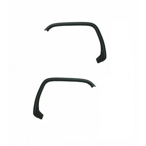 For GMC Sierra 3500 HD 2015 16 17 18 2019 Wheel Arch Molding Driver and Passenger Side | Pair | Front | GM1290250, GM1291250 | 22775550, 22775551