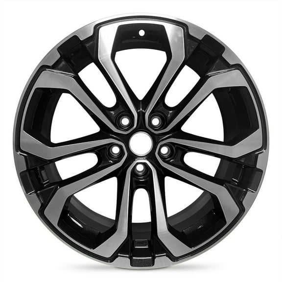 For GMC Terrain 18-20 19 Inch Machined New OEM Surplus Aluminum Rim- OE Direct Replacement - Road Ready SUV Wheel