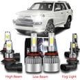 thumbnail image 1 of For GMC Terrain 2010-2015 LED Headlight Bulbs Kit High/low Beam + Fog Light 6pcs, 1 of 23