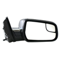 thumbnail image 1 of For GMC Terrain 2014 Door Mirror Passenger Side | Power | Heated | Chrome Cover | With Blind Spot Glass | Replacement For GM1321477 | 23153004, 1 of 4