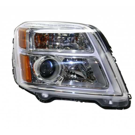 For GMC Terrain Headlight 2016 2017 Passenger Side | Chrome Non Denali GM2503435