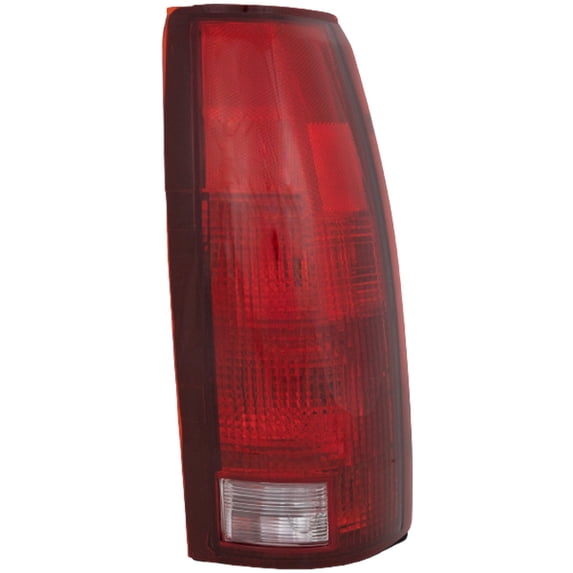 For GMC Yukon 1992-2000 Tail Light Assembly Passenger Side | Clear and Red Lens | With Connector Plate | Replacement For GM2801104 | 5977868