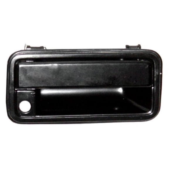For GMC Yukon 1999 2000 Exterior Door Handle Passenger Side | Front | Black Smooth | GM1323102 | 15968164