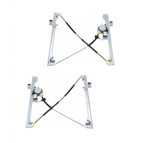 For GMC Yukon 2007-2014 Power Window Regulator & Motor Assembly Driver and Passenger Side | Pair | Front | GM1350162, GM1351162 | 20945138, 20945139