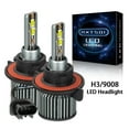 thumbnail image 1 of For GMC Yukon Denail 2007 2008 2009 2010 2011 2012 2013 LED Headlight Bulbs H13/9008 High and Low Beam 2pcs,q8, 1 of 11